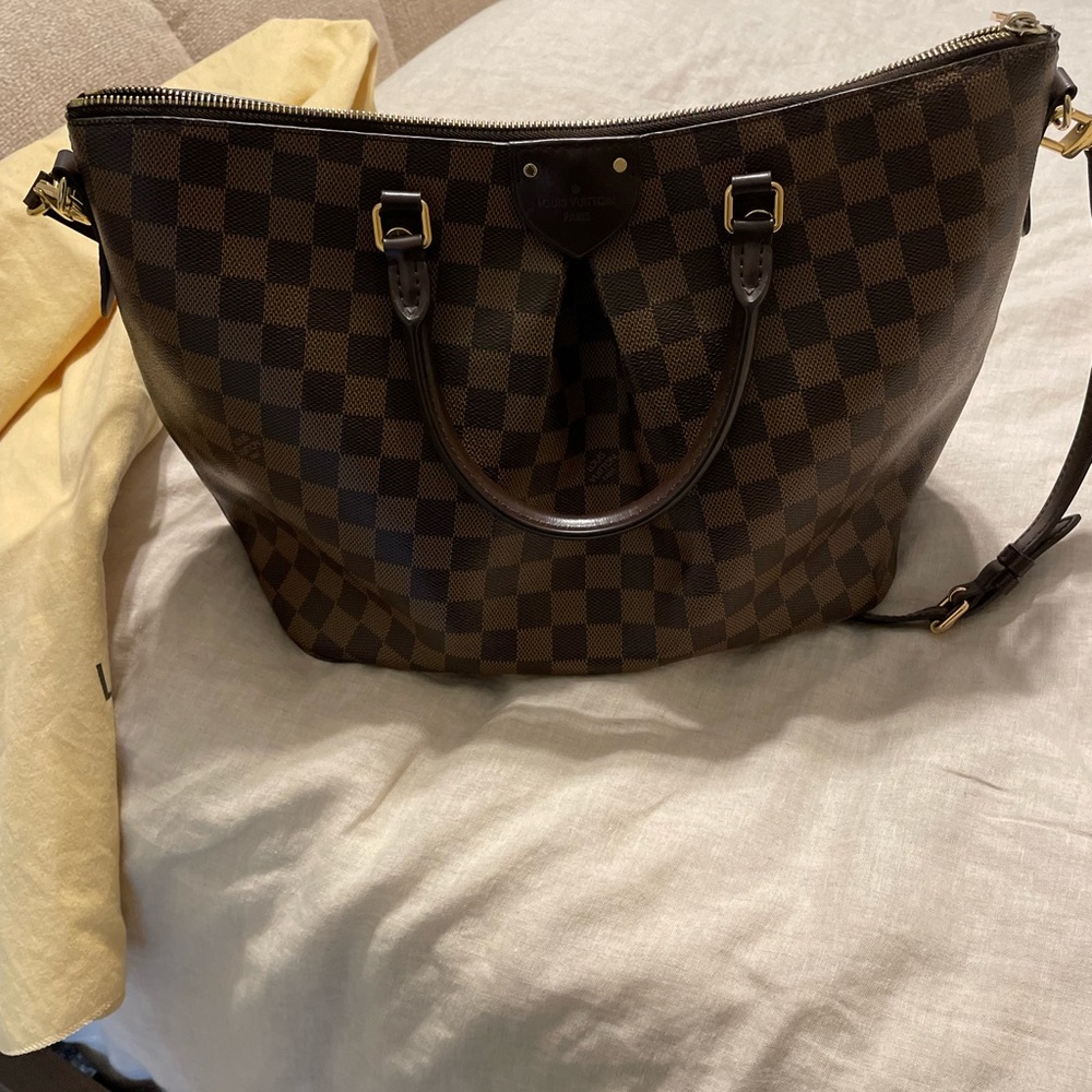Louis Vuitton Siena GM damier Ebene shoulder bag